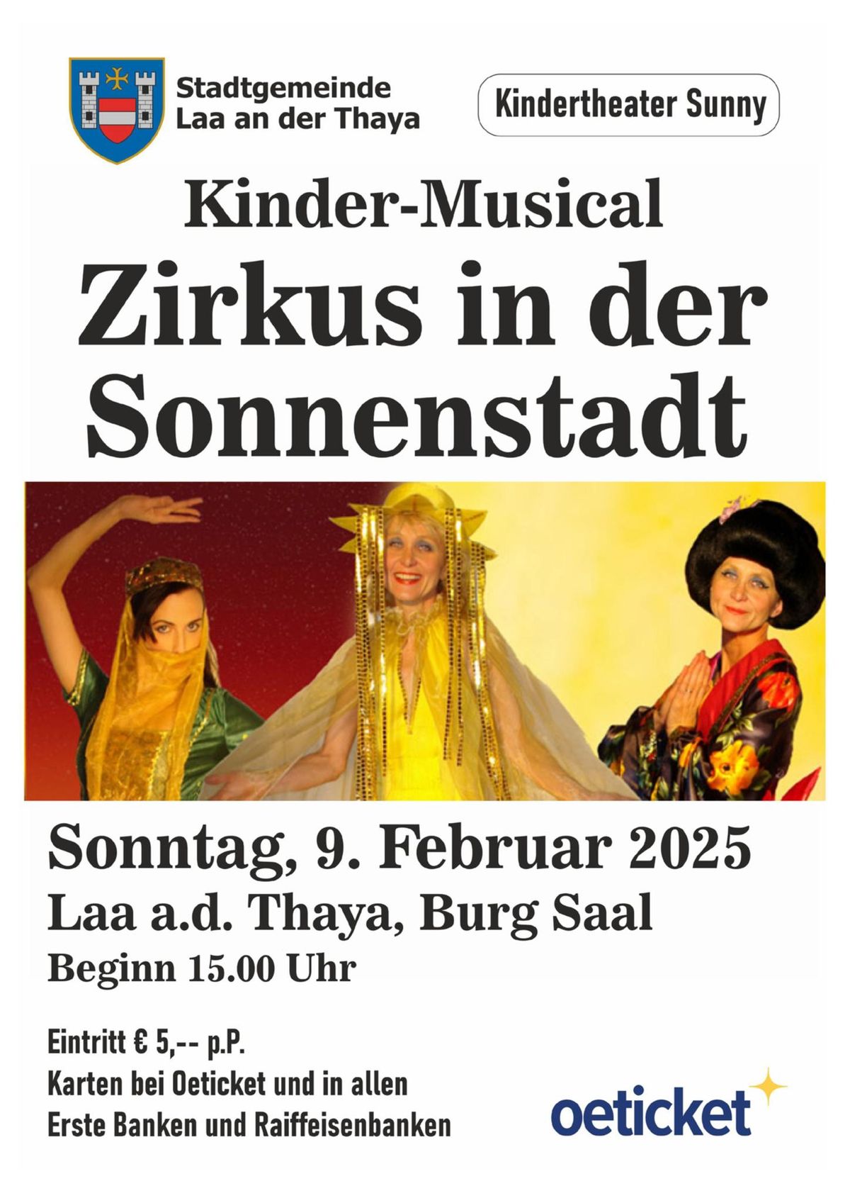 Kindermusical "Zirkus in der Sonnenstadt"