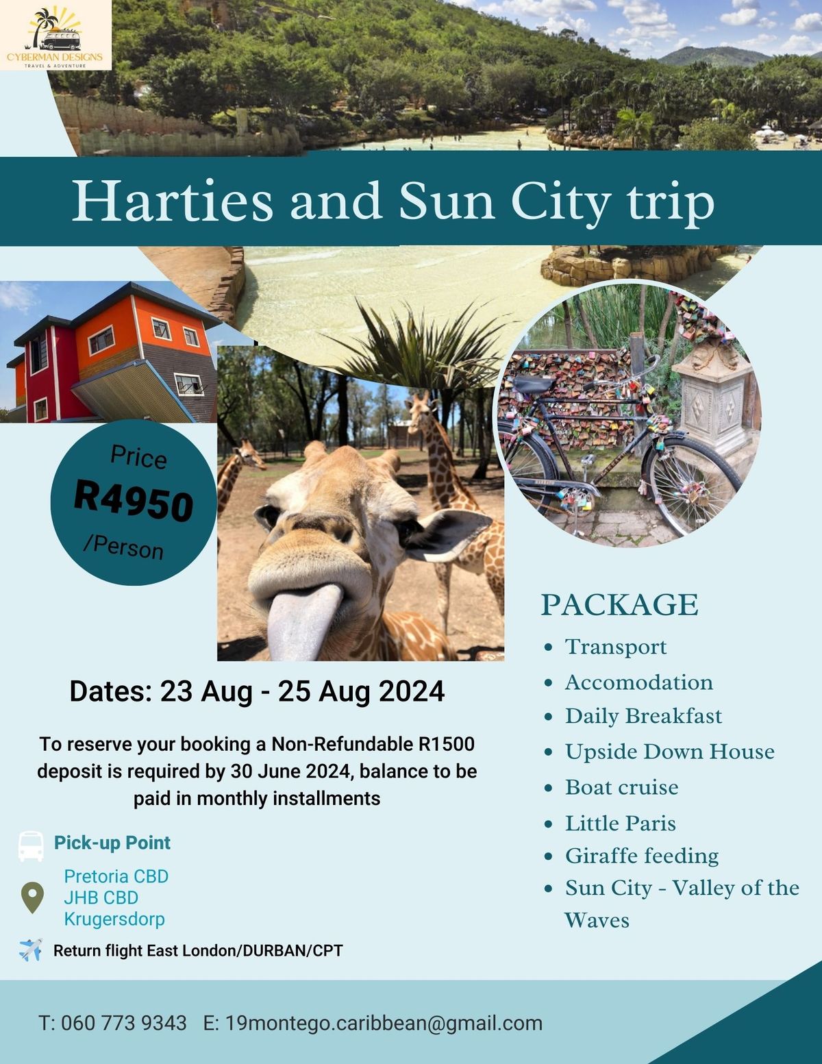 Harties and Sun City Trip with @Cyberman Designs