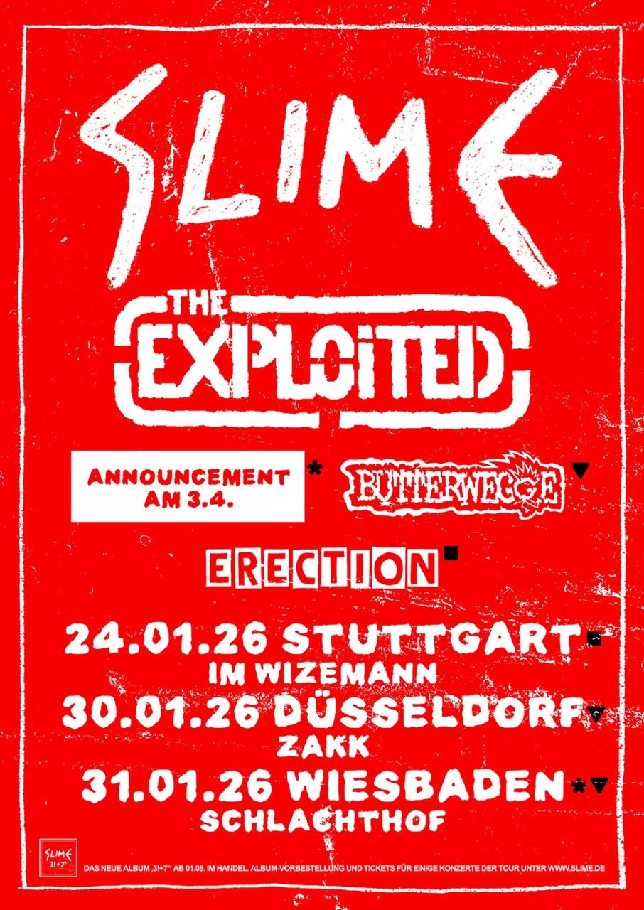 Slime + The Exploited, zakk D\u00fcsseldorf