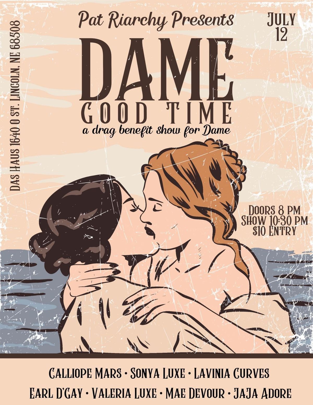 DAME Good Time: A Benefit For Dame