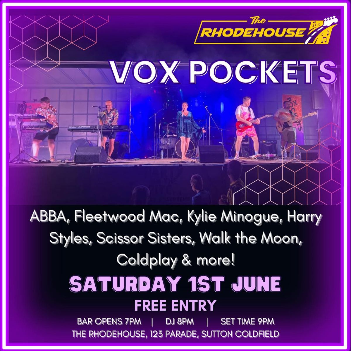 Vox Pockets: FREE ENTRY EVENT