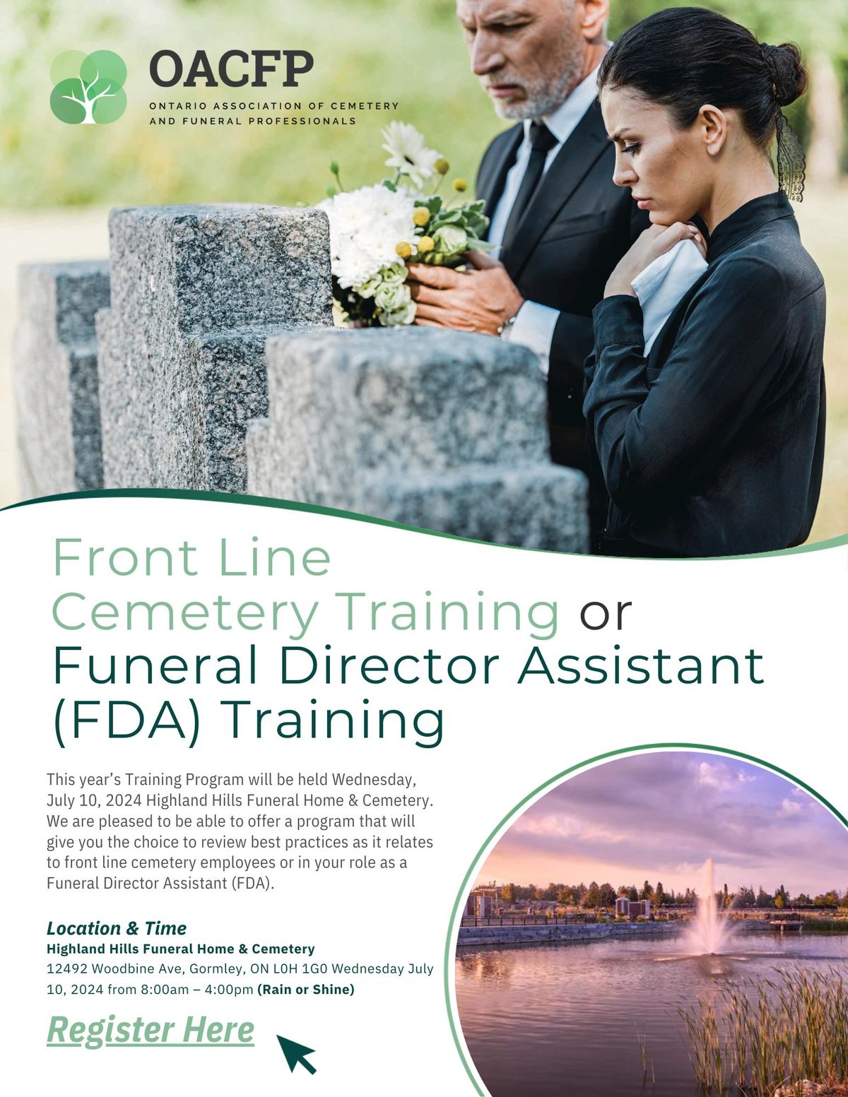 2024 Front Line Bereavement Sector Training