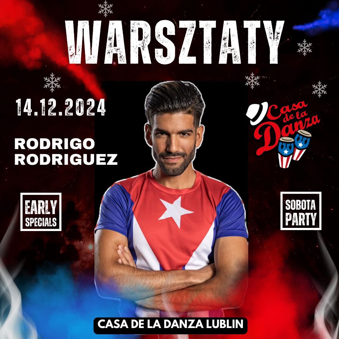 Warsztaty ta\u0144ca z Rodrigo Rodriguezem - 14 grudnia 2024