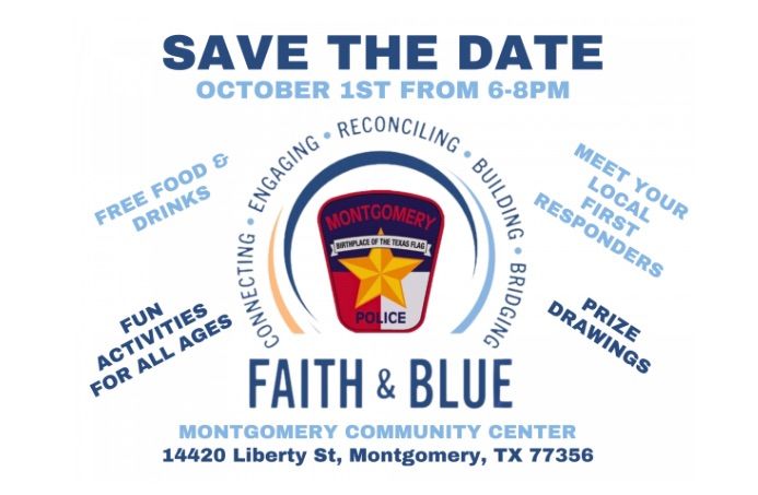 Faith and Blue celebration