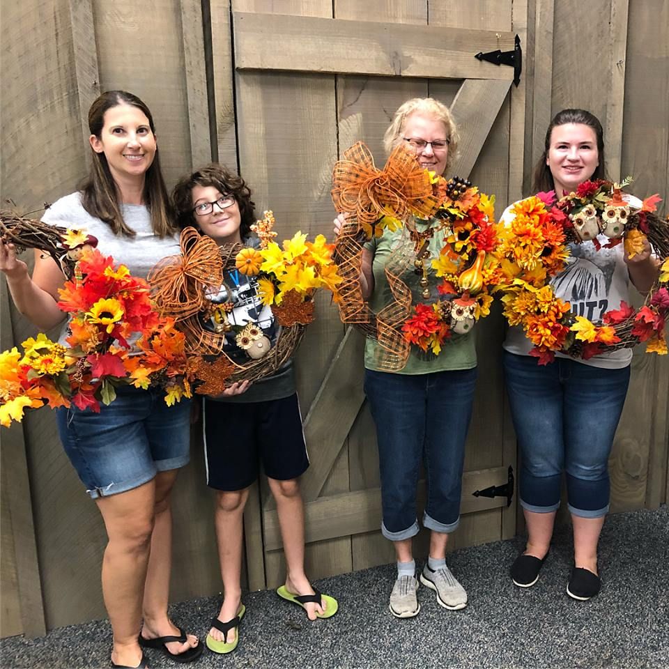 Fall Wreath Class