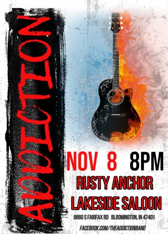 Addiction - Debut Performance at The Rusty Anchor Lakeside Saloon! 