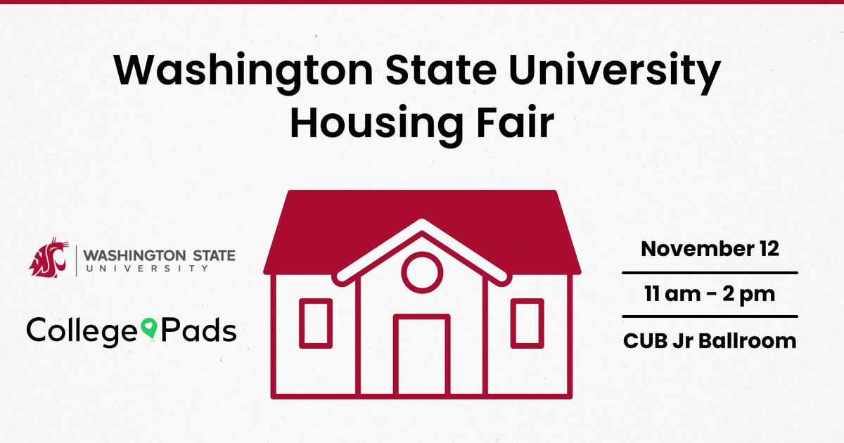 Washington State University Housing Fair