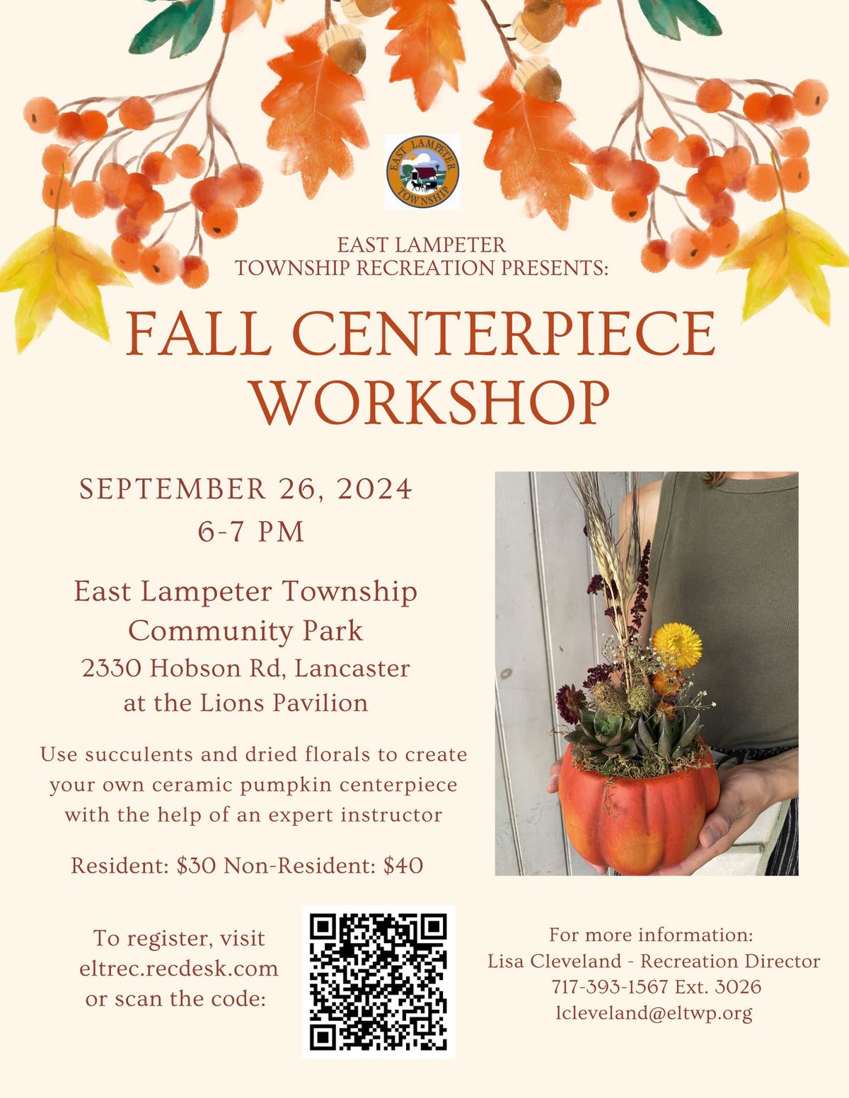 Fall Centerpiece Workshop