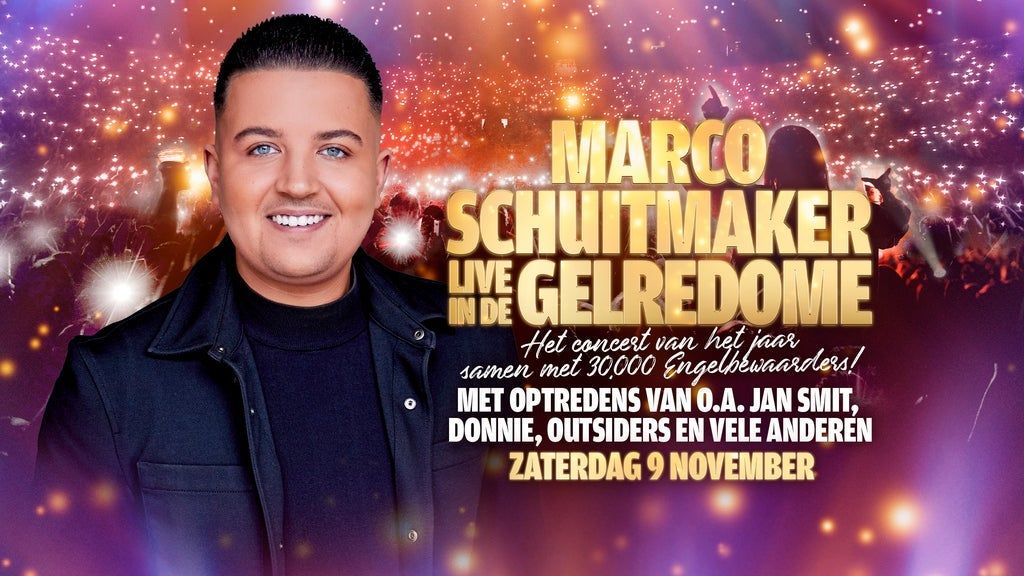 Marco Schuitmaker Live In De GelreDome