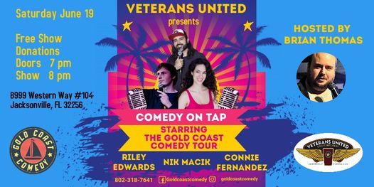 Veterans United Comedy Show Starring The Gold Coast Comedy Tour
