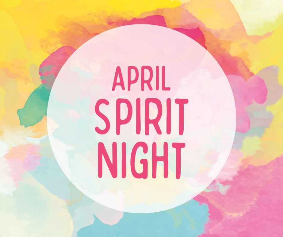 April 10: Tropical Smoothie Spirit Night