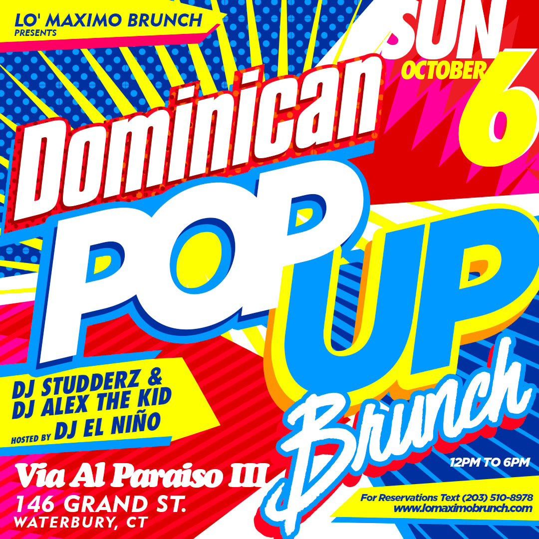 Dominican Pop Up Brunch in Via Al Paraiso