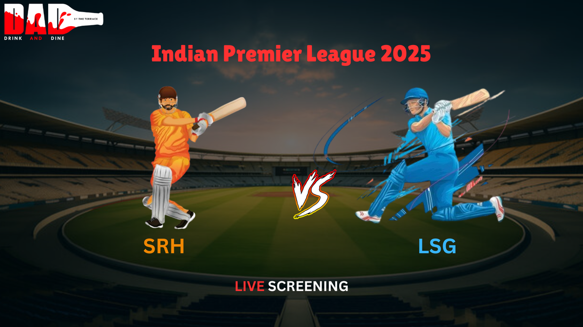 Screening of Sunrisers Hyderabad vs Lucknow Super Giants