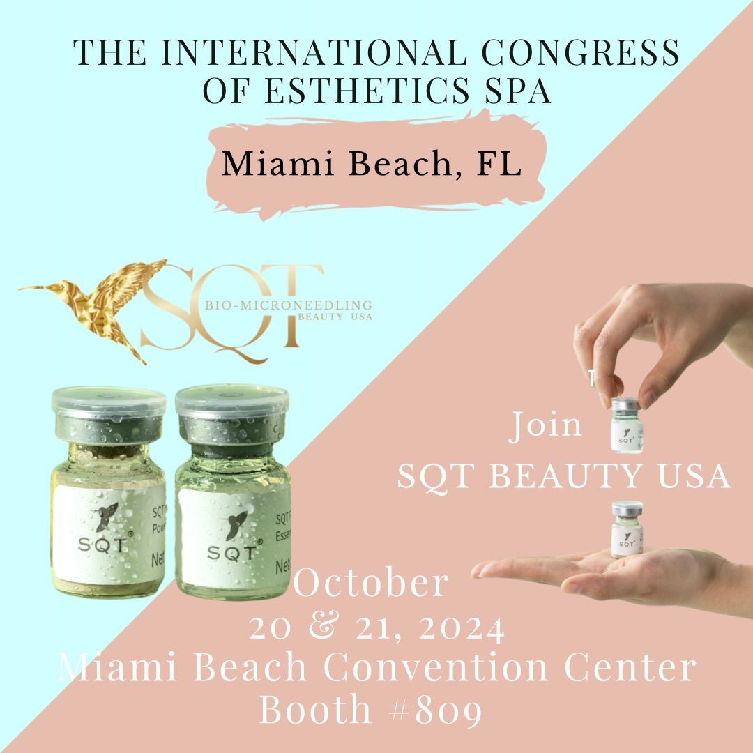 SQT Beauty USA at the International Congress of Esthetics and Spa