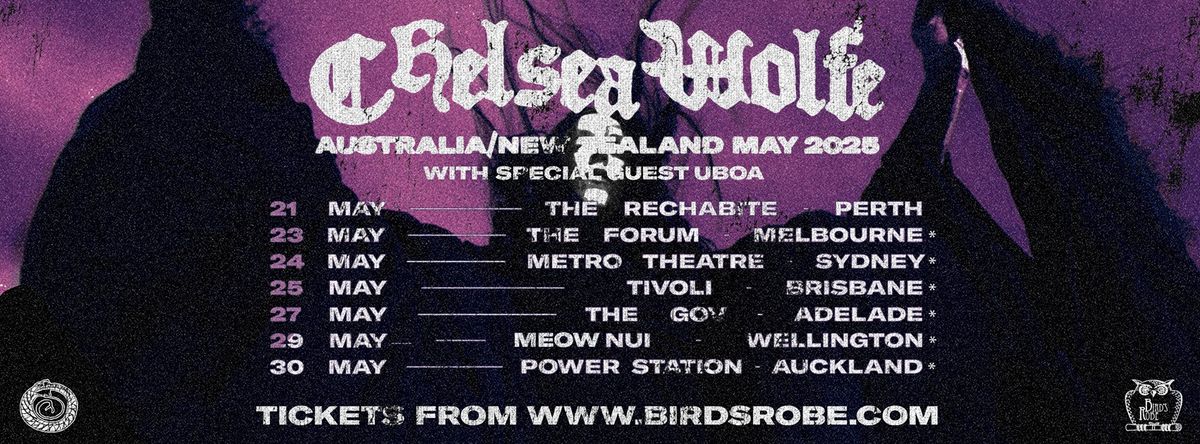 Chelsea Wolfe May 2025 Australia And New Zealand Tour | The Metro, Sydney