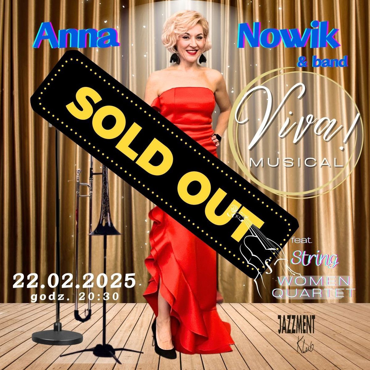 KONCERT Viva Musical SYMFONICZNIE Anna Nowik & band w Jazzment Klub