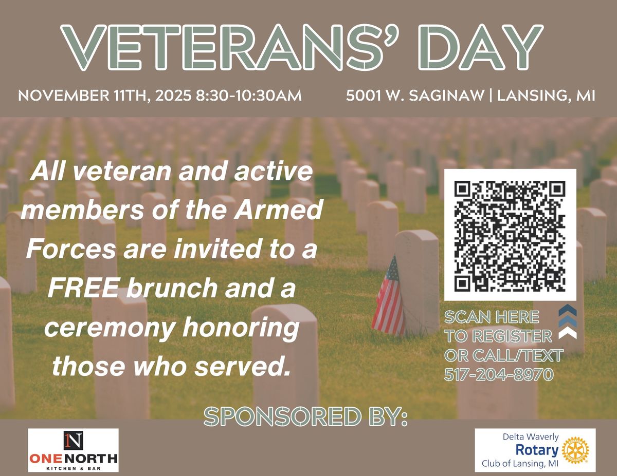 Veteran's Day Brunch & Ceremony 