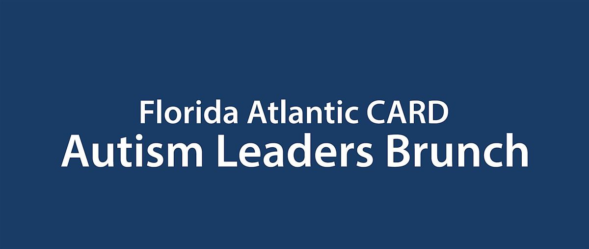 13th Annual Autism Leaders Brunch
