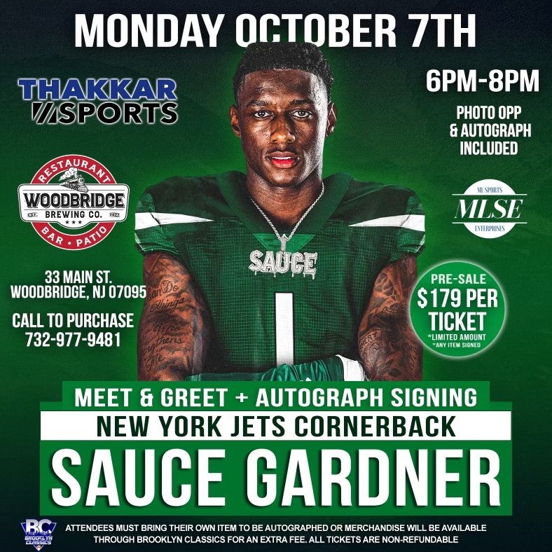 NY JETS SAUCE GARDNER 