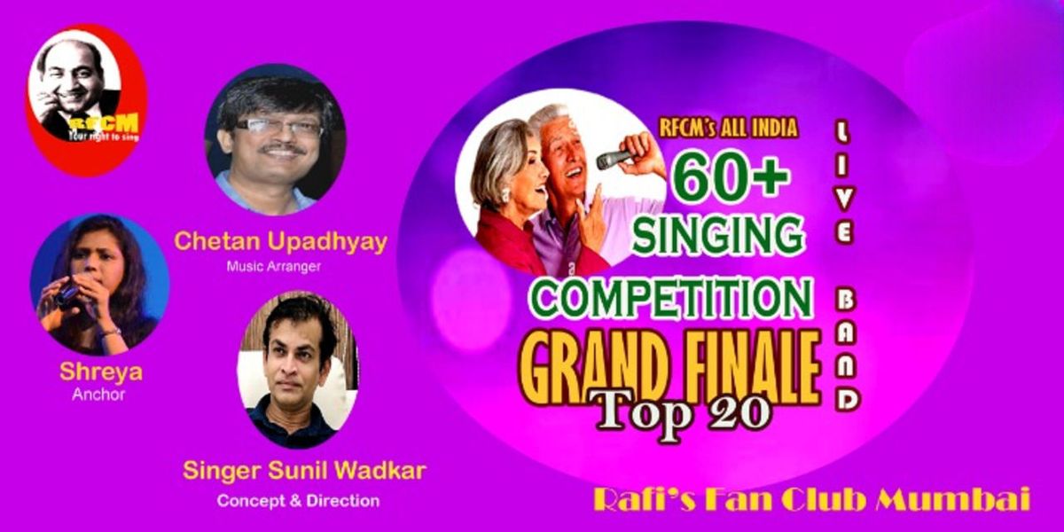 Senior Citizens 60+ Singing Competition - Finale
