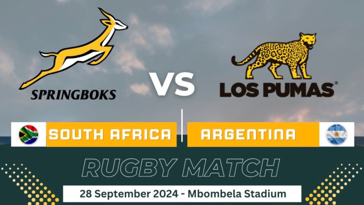  South Africa Vs Argentina Rugby Championship 2024