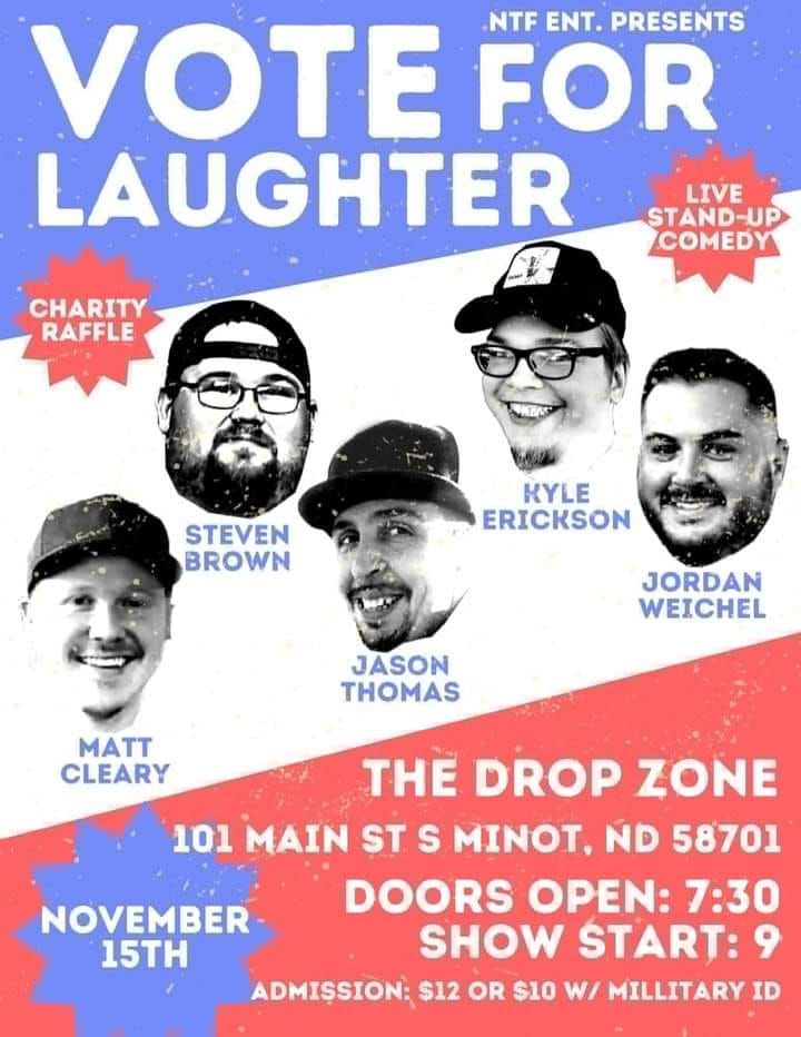 Vote for Laughter live stand-up comedy 