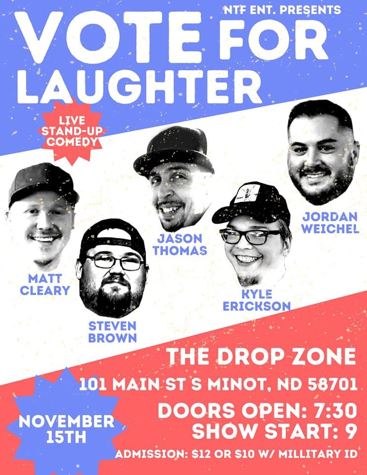 Vote for Laughter live stand-up comedy 