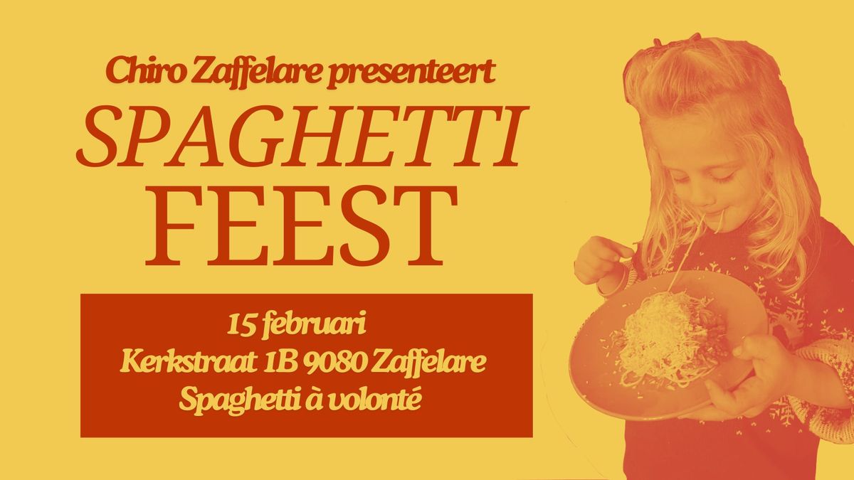 Spaghettifeest - Chiro Zaffelare