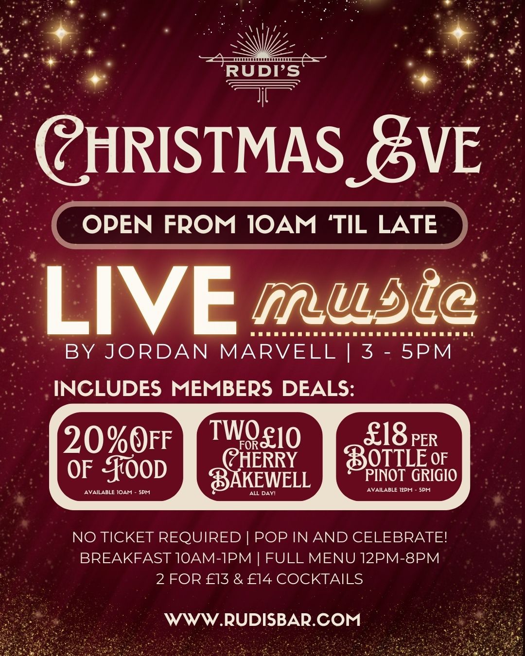 Christmas Eve at Rudi's Bar \ud83c\udf84\u2728