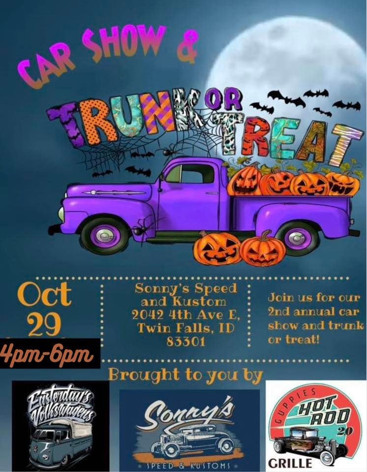 2nd Annual Trunk or Treat and Car Show, 2042 4th Ave E, Twin Falls, ID