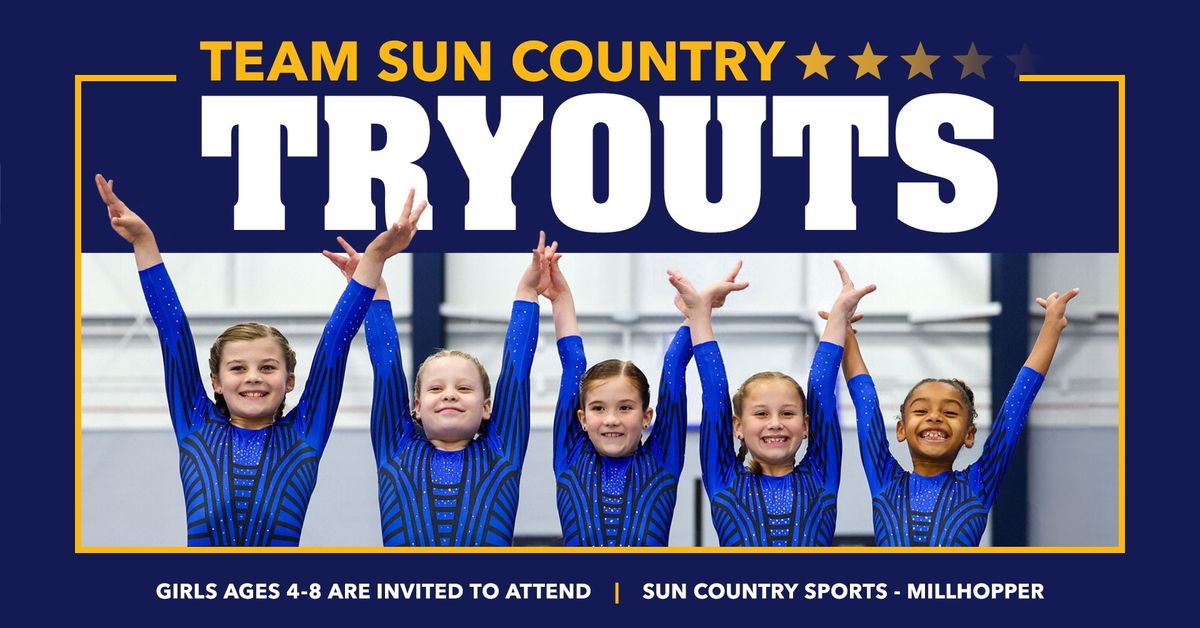 Team Sun Country Girls Team Tryouts