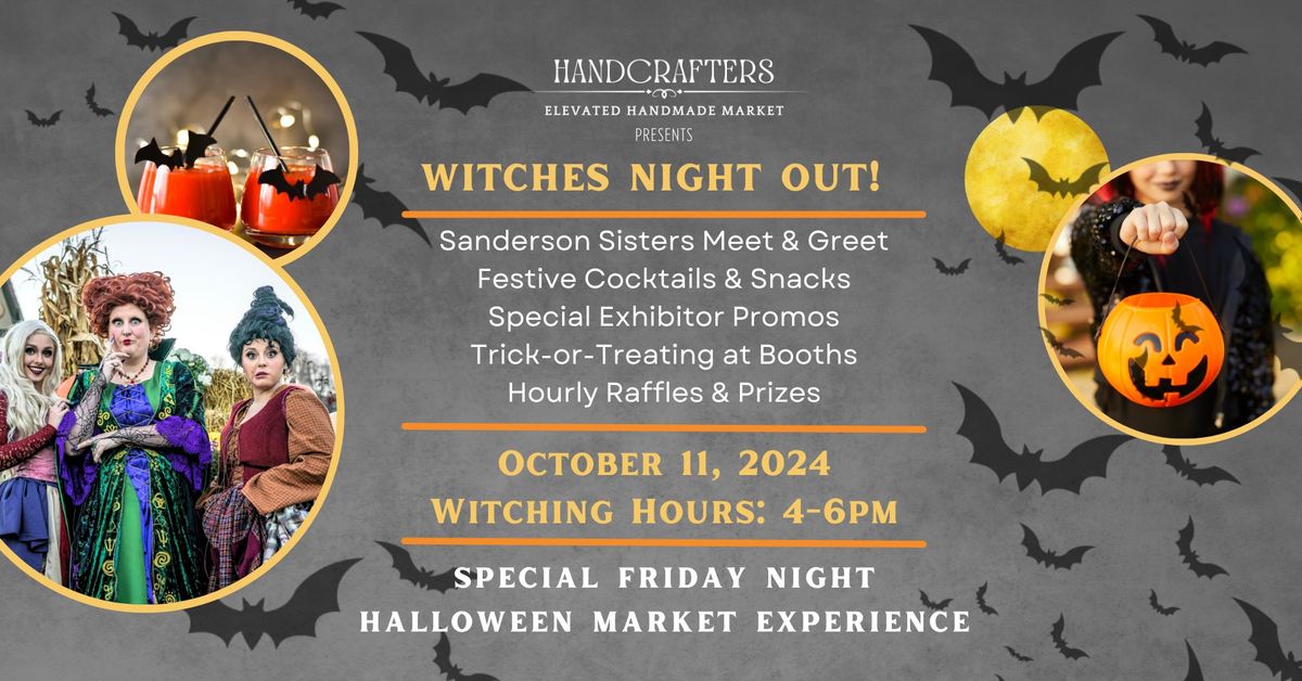 Handcrafters Witches Night Out Night Market 2024 | Official Event