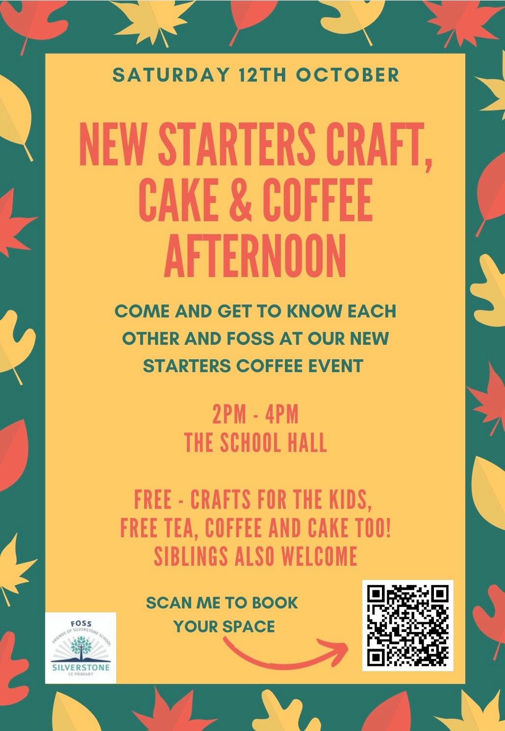 New Starters Craft, Cake & Coffee Afternoon