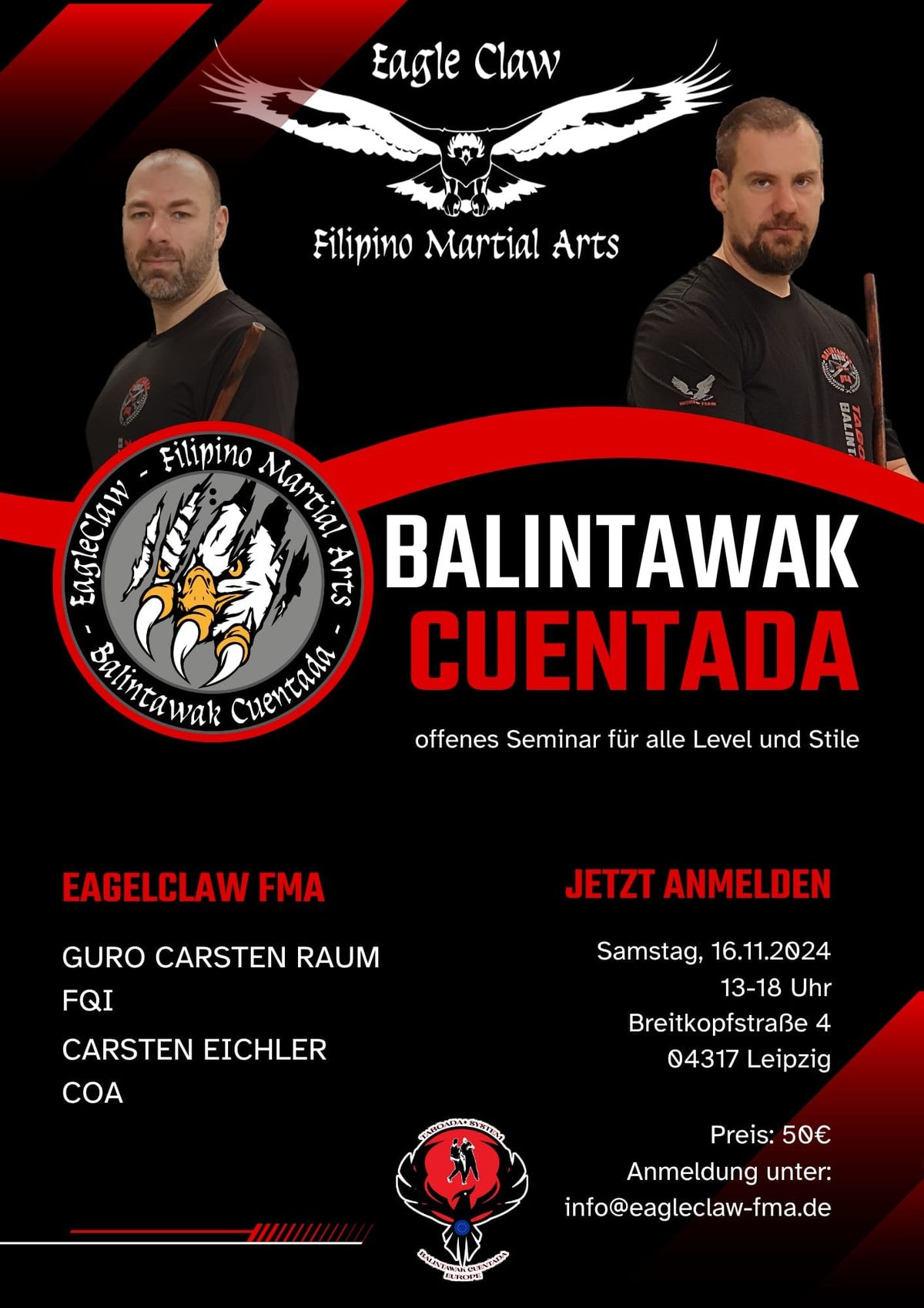 Balintawak Cuentada Workshop