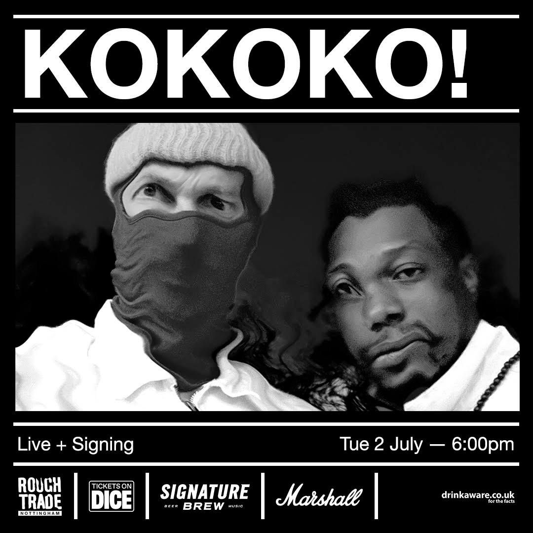KOKOKO! Live + Signing