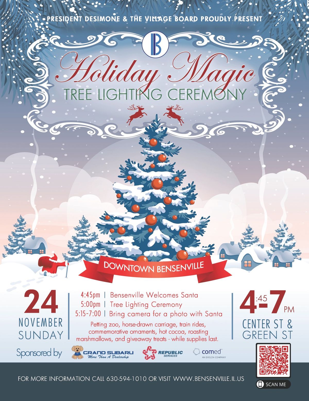 Holiday Magic & Tree Lighting 2024