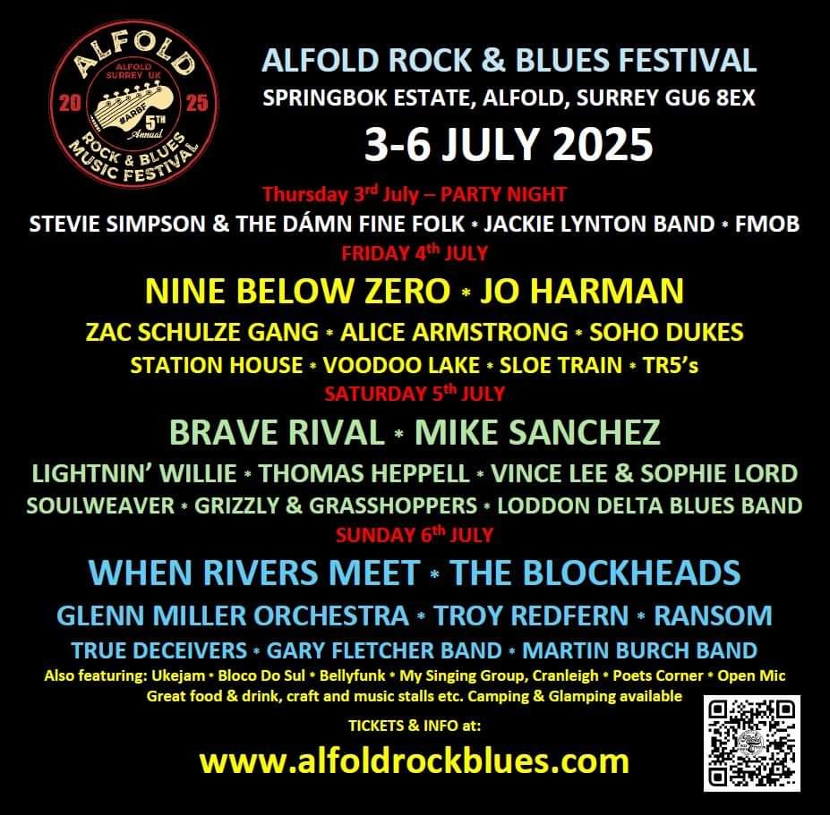 The TR5's at Alfold Rock & Blues Festival