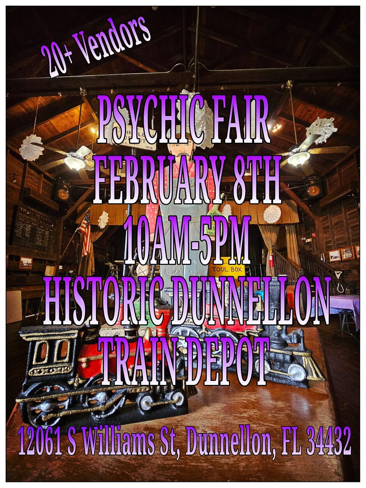 Psychic Fair at the Dunnellon Train Depot 