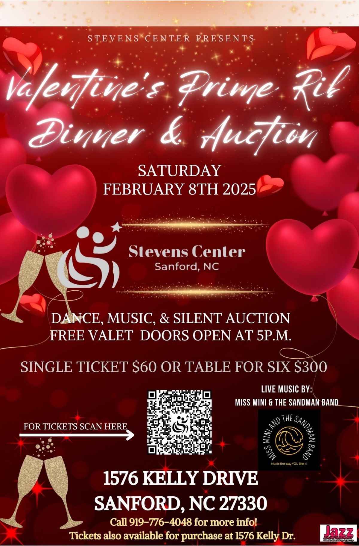 Valentine Prime Rib Dinner & Auction 