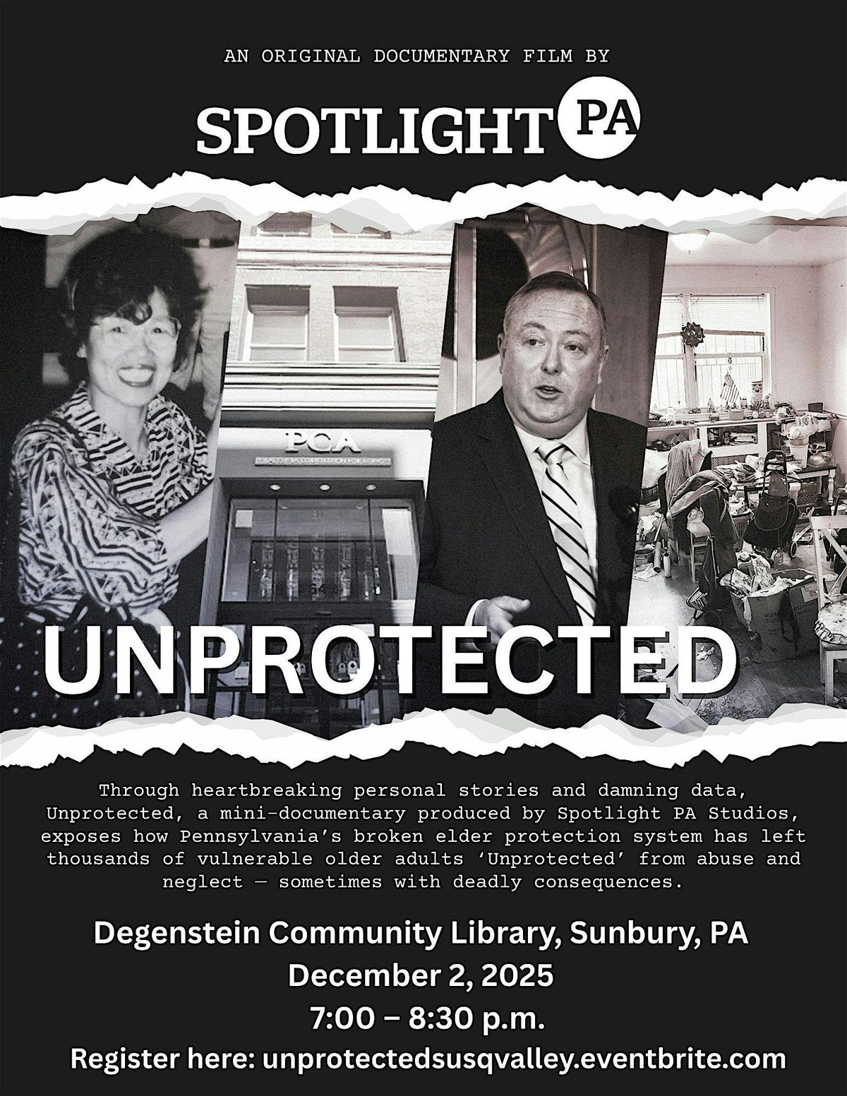 Unprotected: Berks County Premiere