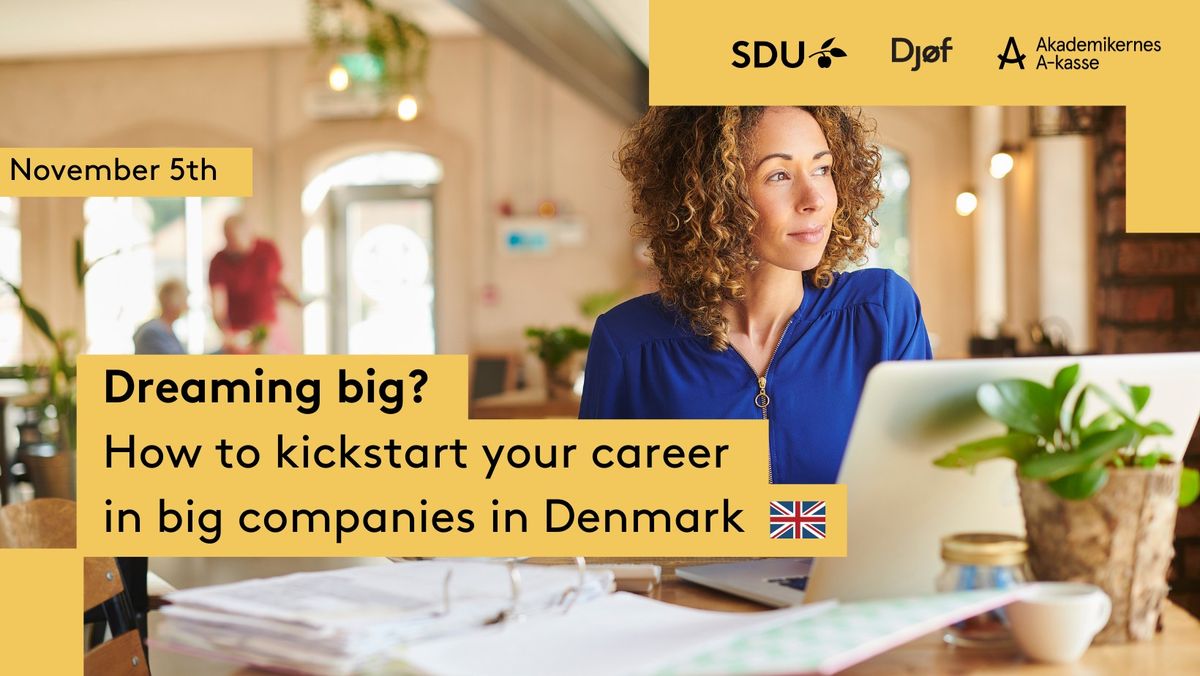 Dreaming big? \u2013 How to kickstart your career in big companies in Denmark