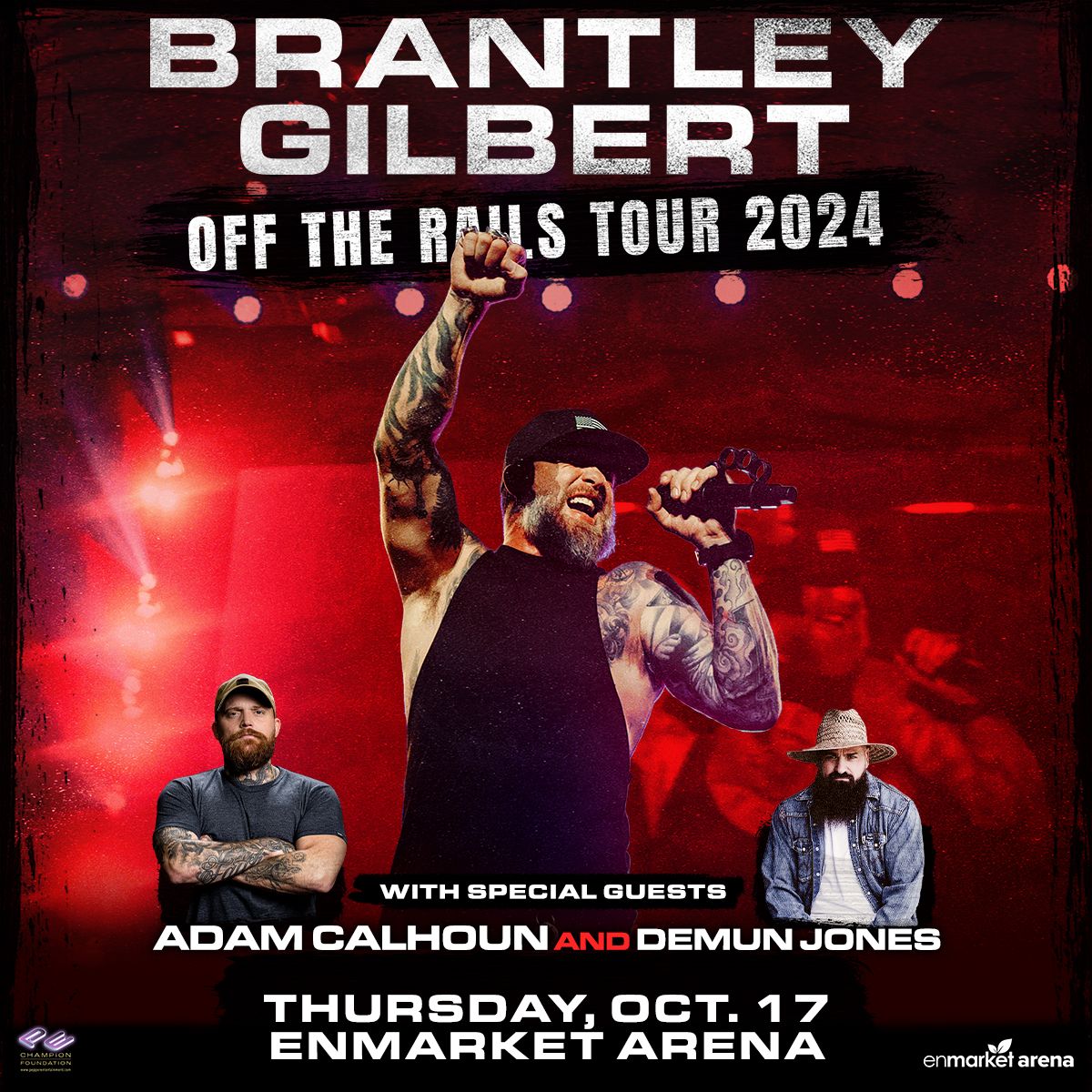 Brantley Gilbert with Demun Jones