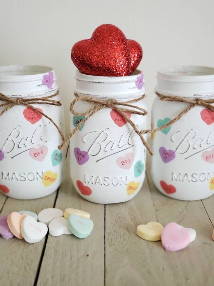 Paint a valentine mason jar candy included  at Berkley beer company 