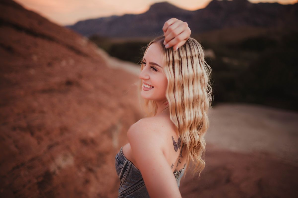 Golden Hour Photography Sessions at Red Rock Canyon