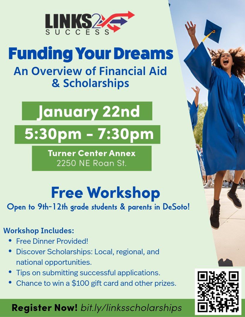  Funding Your Dreams: Free Workshop on Scholarships & Financial Aid