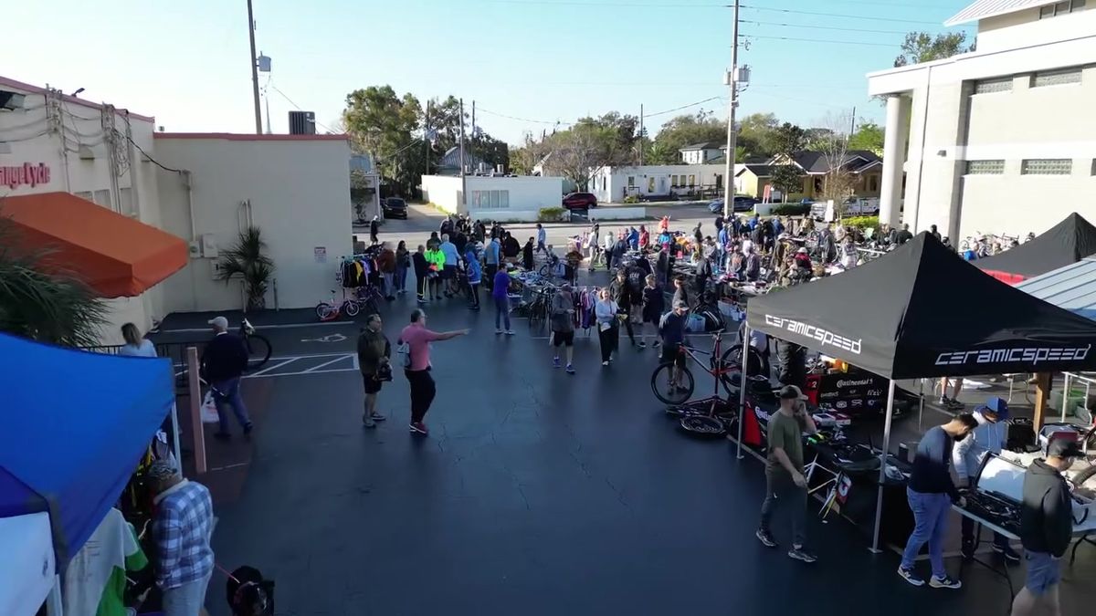 Cyclists' Garage Sale