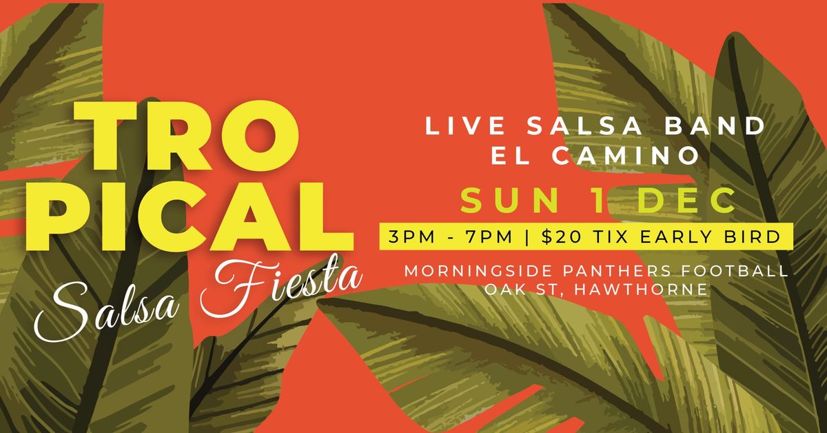 Tropical Salsa Xmas Party - Morningside - Sunday 1 Dec, 2024