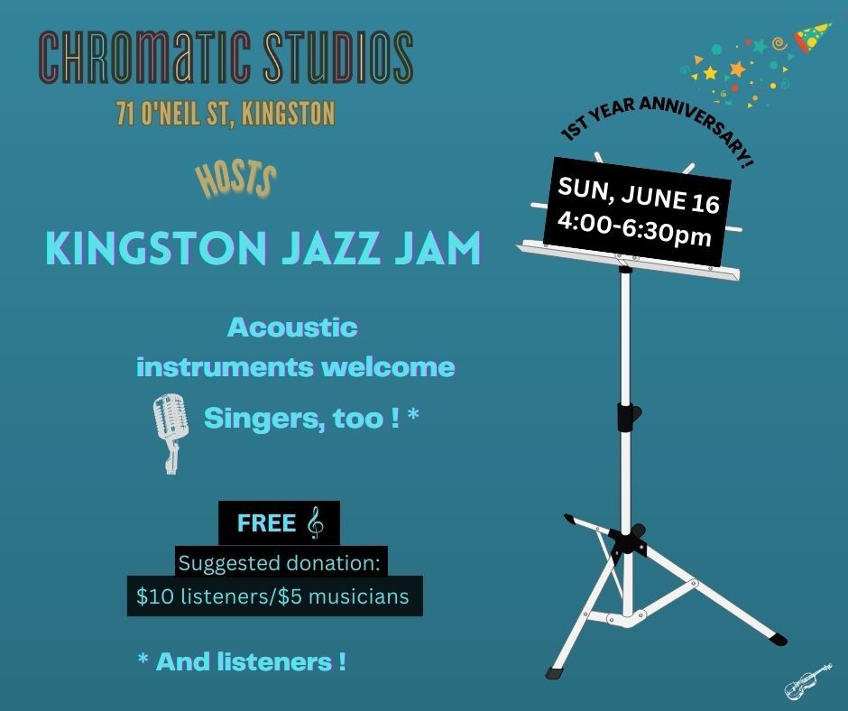 Kingston Jazz Jam's 1st YEAR ANNIVERSARY