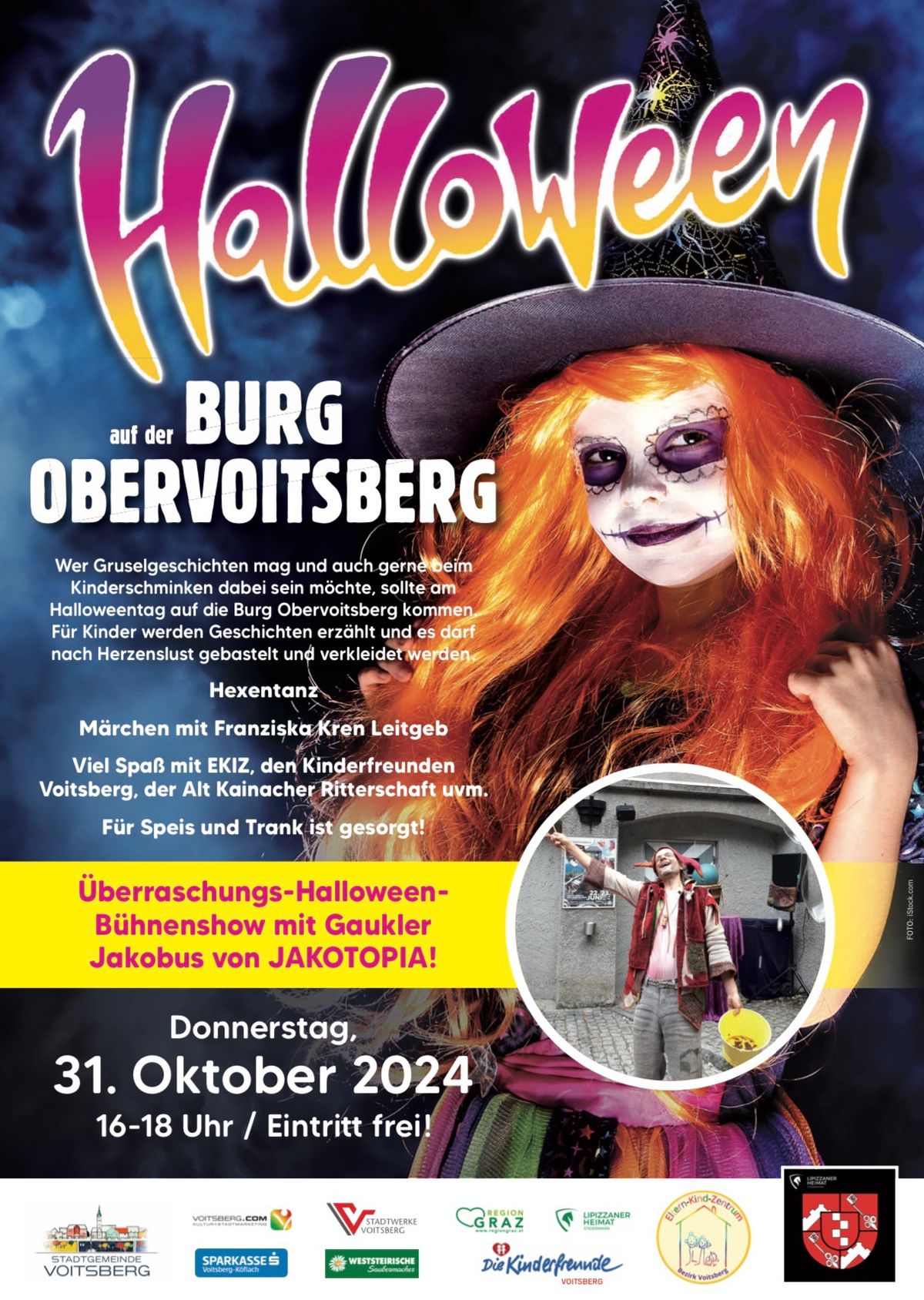 Halloween auf der Burg Obervoitsberg