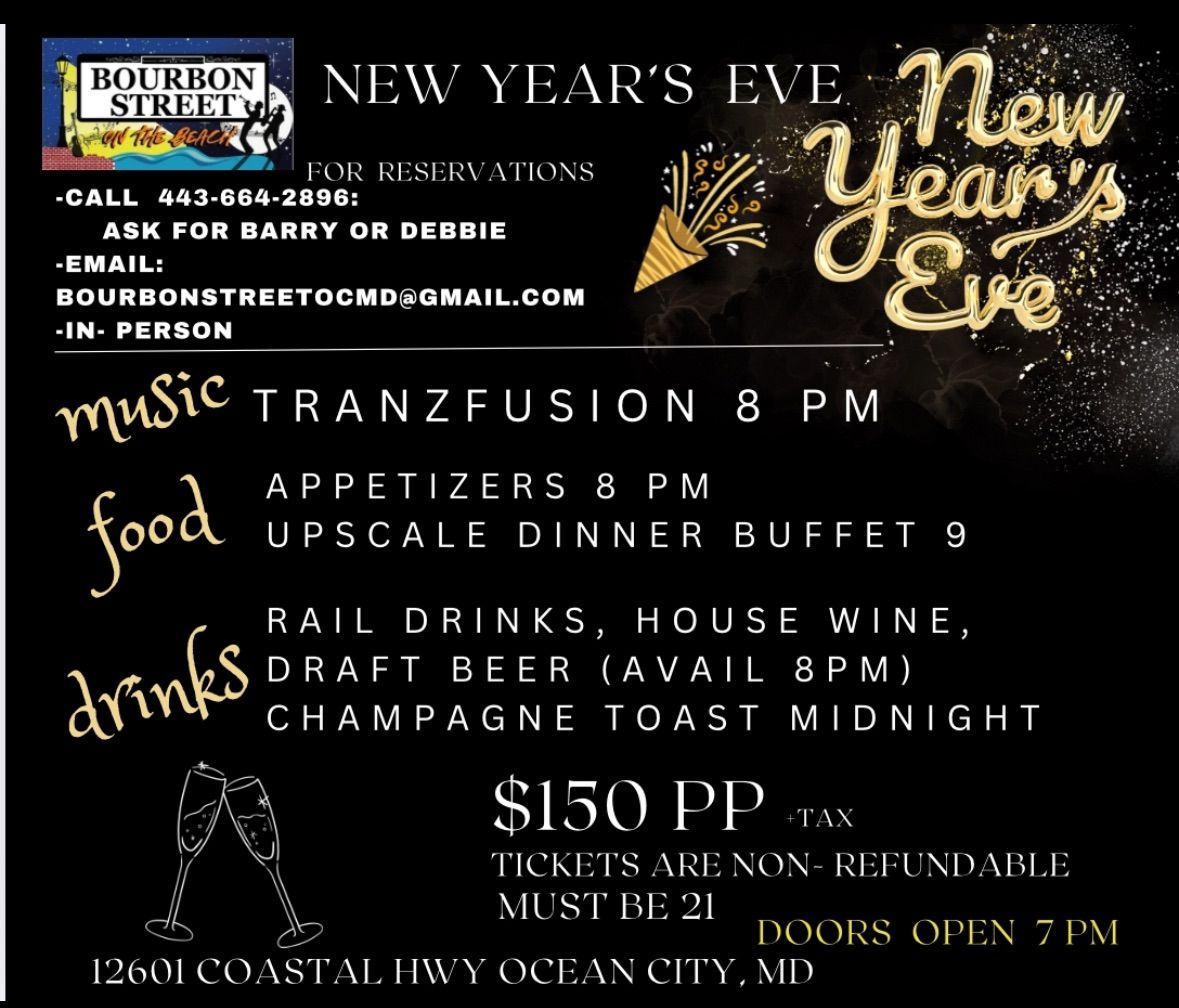 New Year's Eve at the  Bourbon